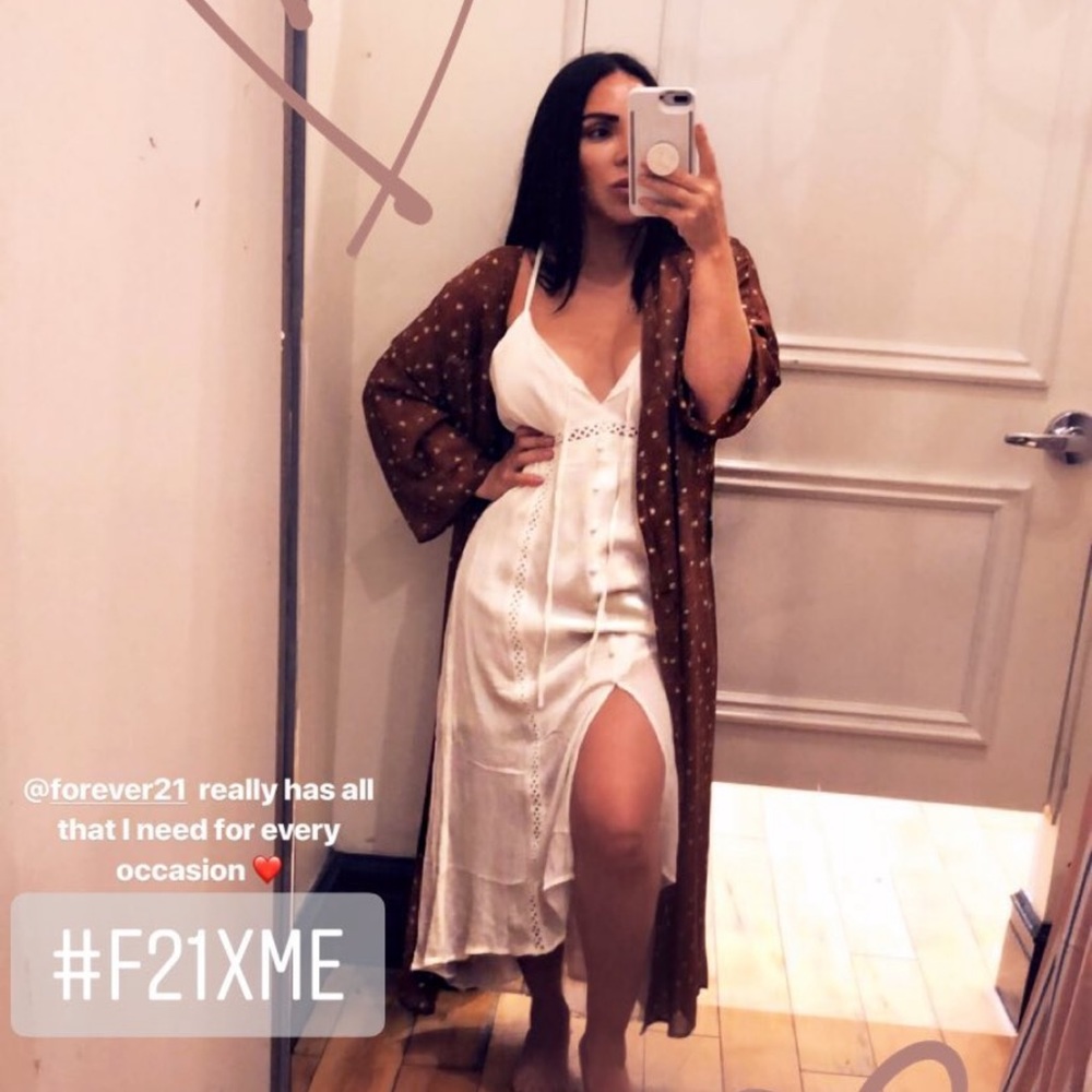 Kimono dress forever 21